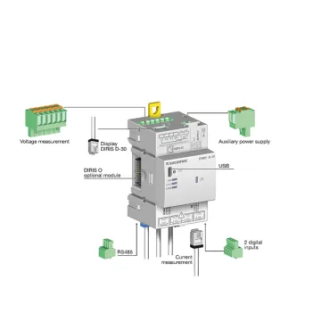 DIRIS B - Medida y gestión de energía - EXPLODED_VIEW_EXT