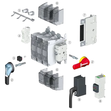 FUSERBLOC NFC/DIN - Protección, transferencia y distribución de energía - EXPLODED_VIEW_EXT